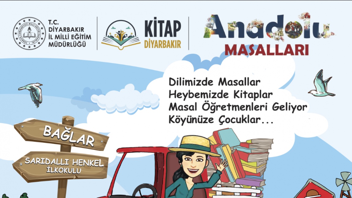 Kitap Diyarbakır Projesi kapsamında Masal Öğretmenlerimiz köy okullarımızla buluşuyor